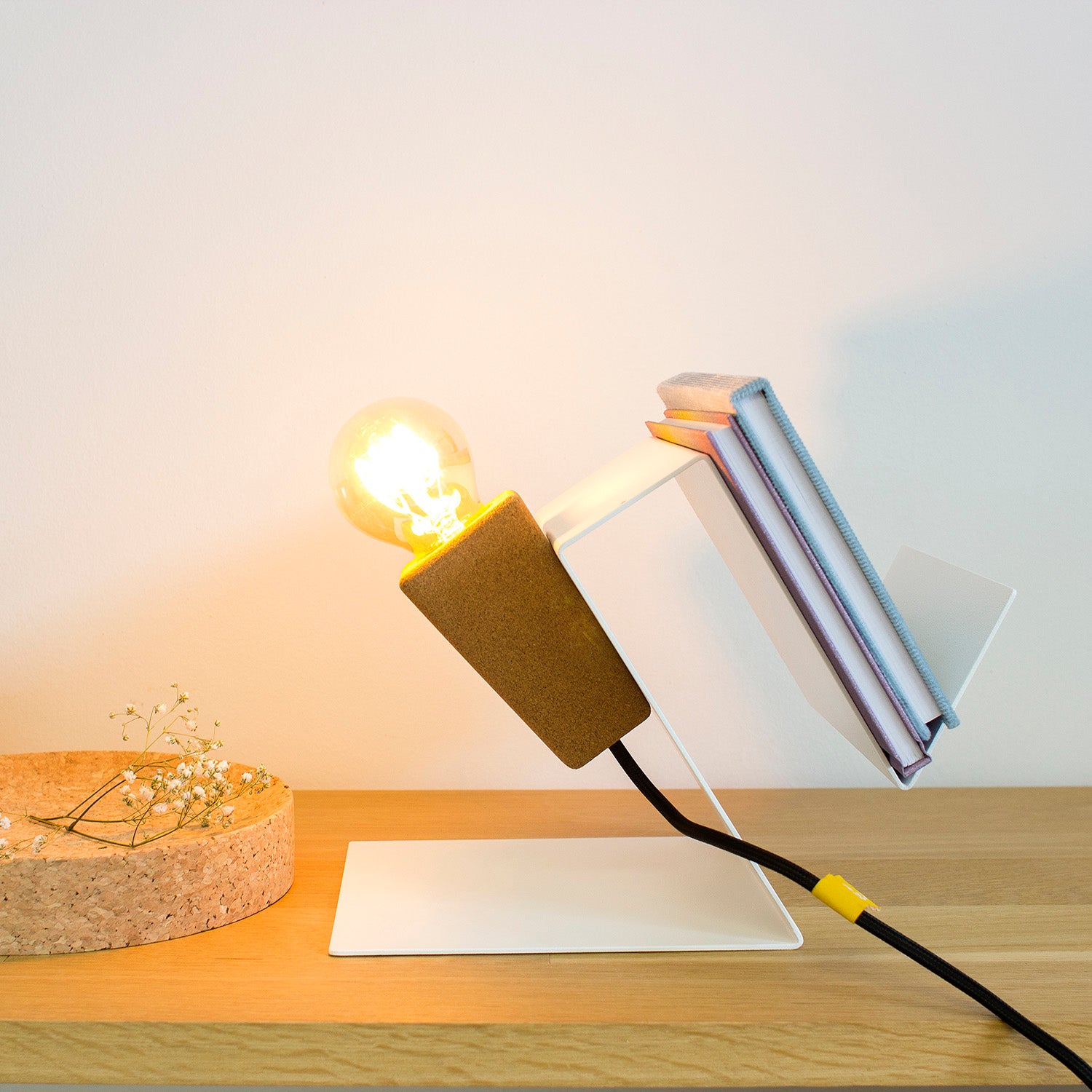 Glint Desk Lamp #3 - white base