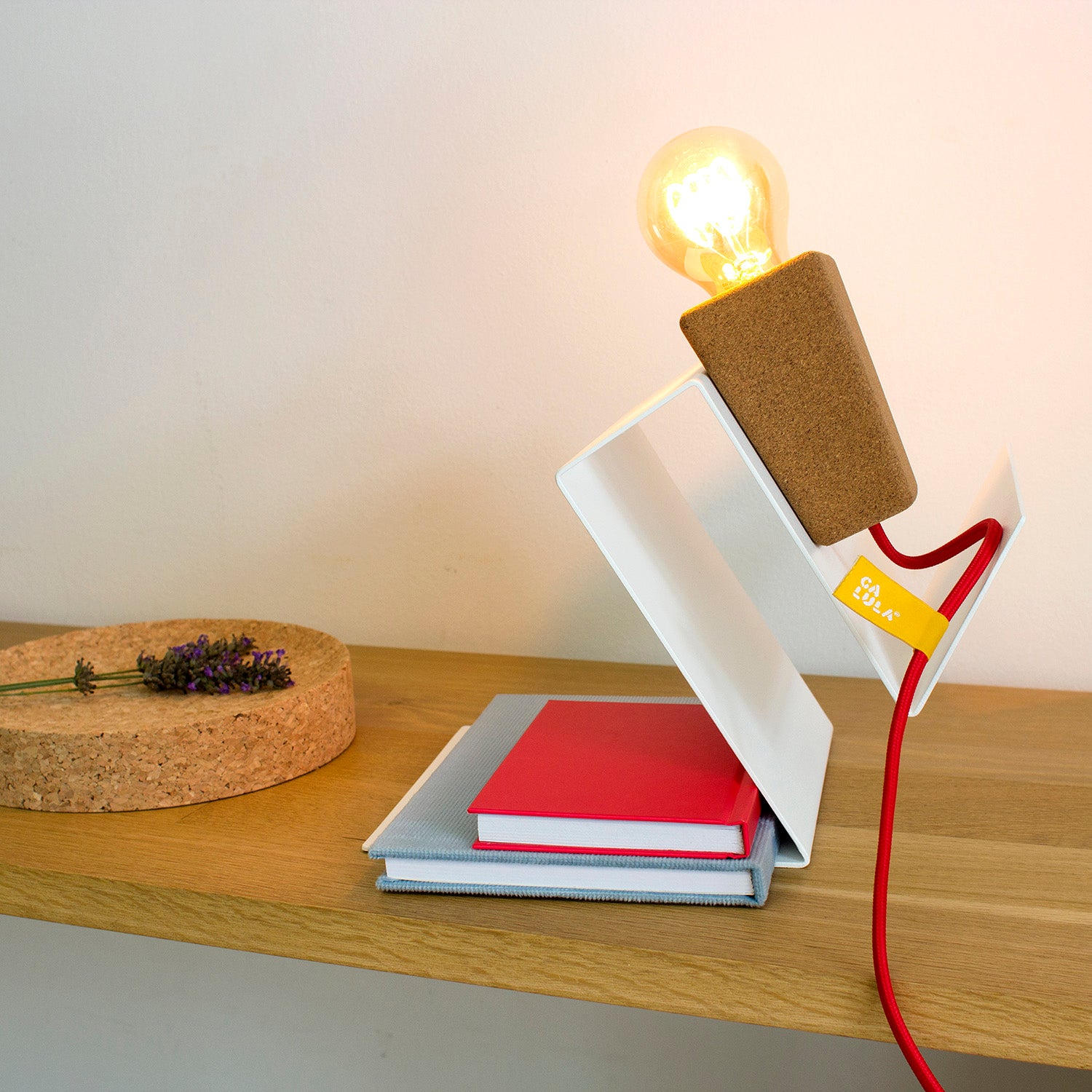 Glint Desk Lamp #3 - white base