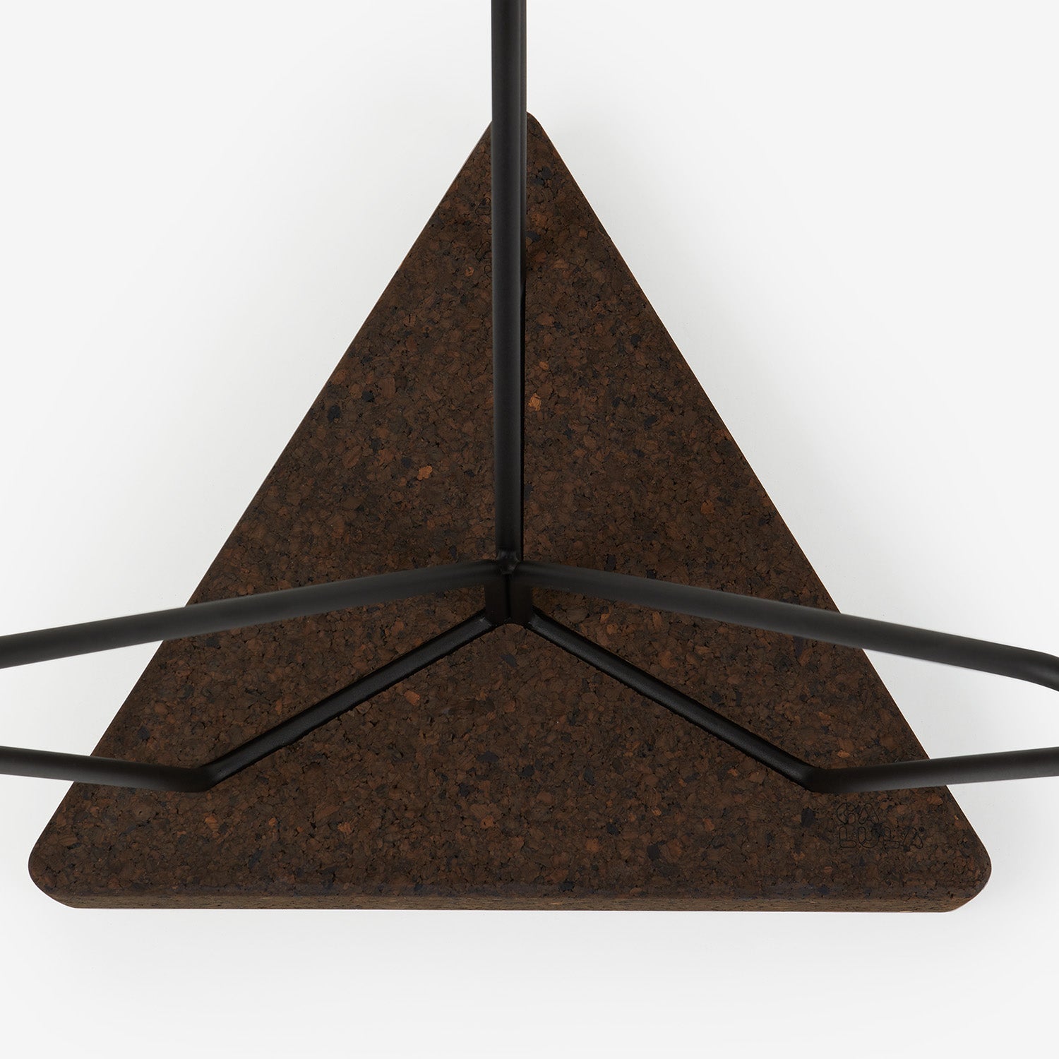 Tres stool/table - expanded cork