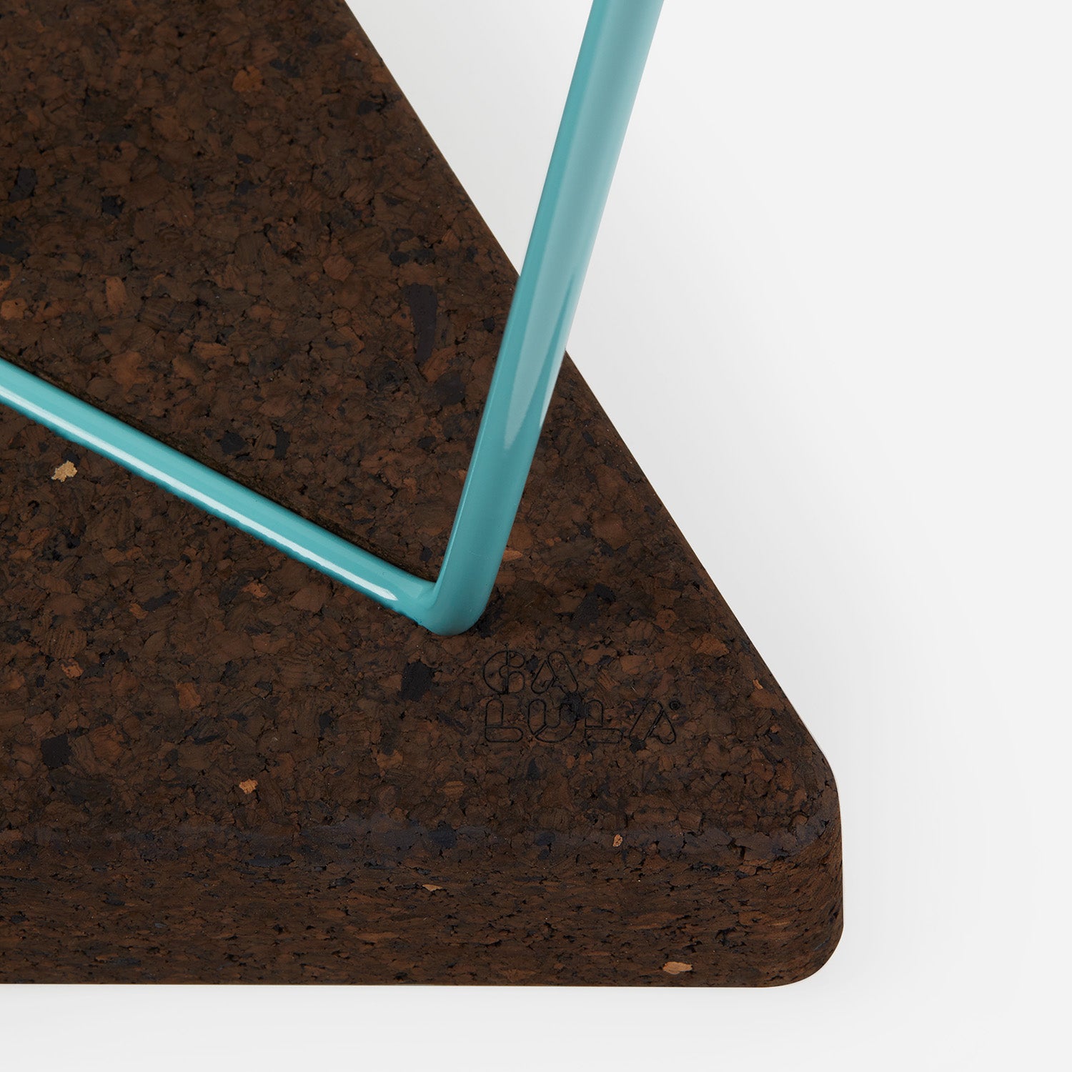 Tres stool/table - expanded cork