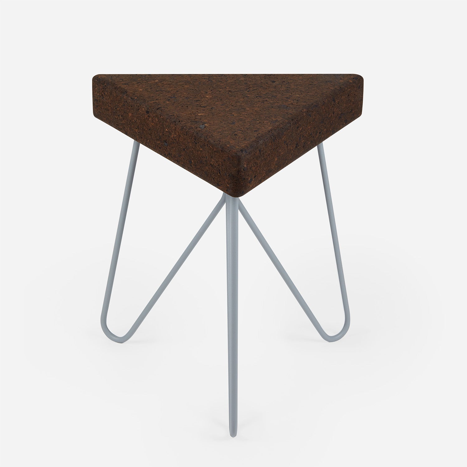 Tres stool/table - expanded cork