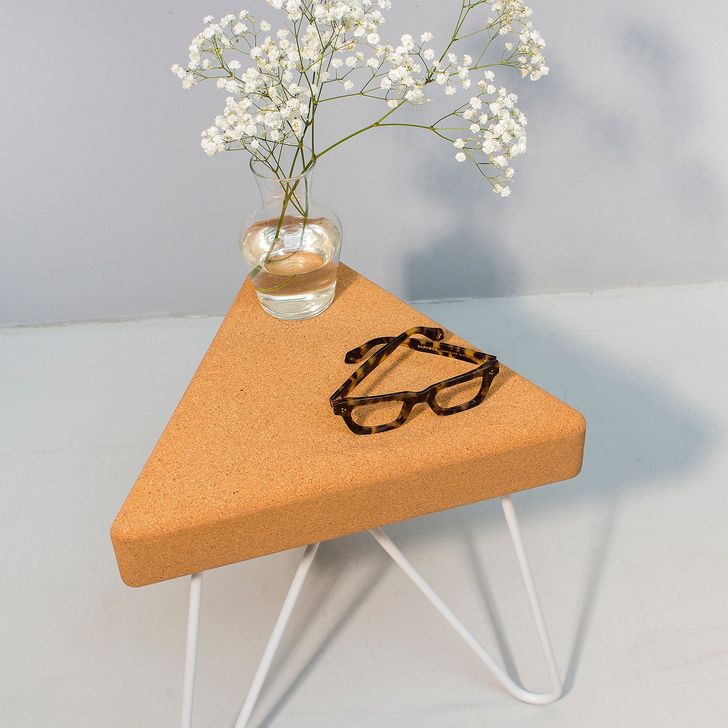 Três stool/table - light cork